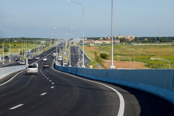 В Новой Москве открыли автомагистраль от Боровского шоссе до Троицка