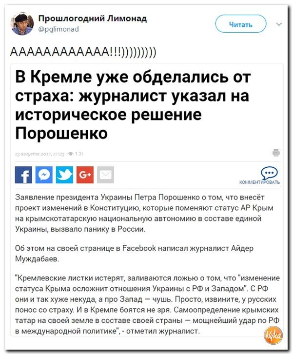 Политические коментарии соцсетей - 197