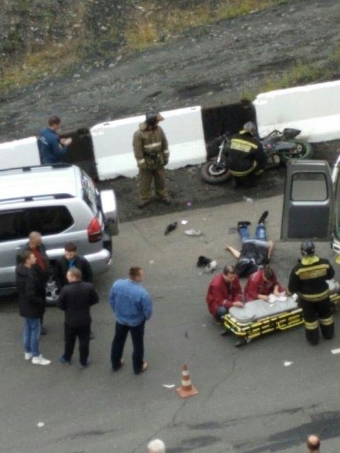 Авария дня. Водитель и пассажир мотоцикла погибли в Норильске