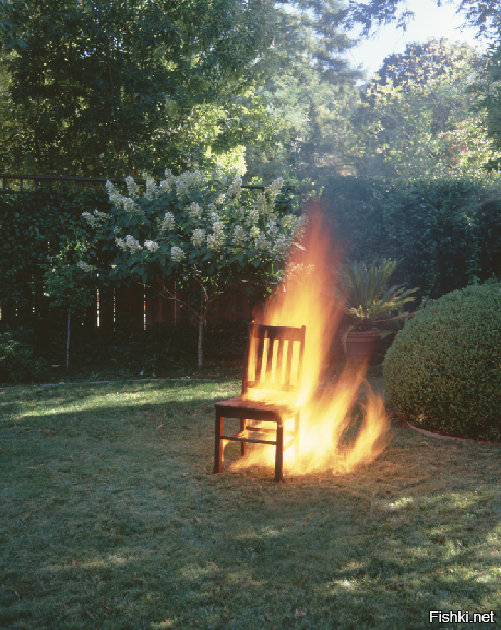 Сгорел шашлык,горите и стулья