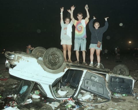 "День, когда умерли 90-е": Вудсток 1999 года
