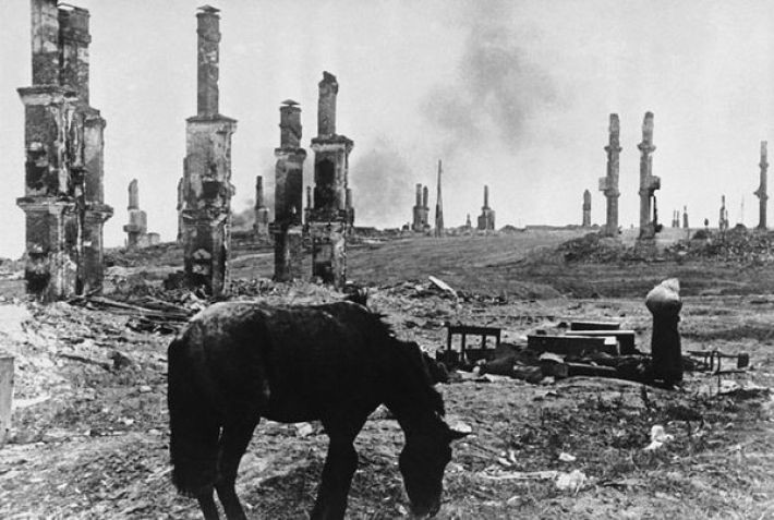 10. Руины Сталинграда, 1942 года