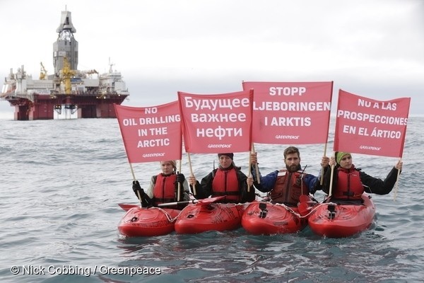 Норвежцы арестовали знакомое нам по 2013 году Гринпис судно "Arctic Sunrise", экипаж и 35 активистов