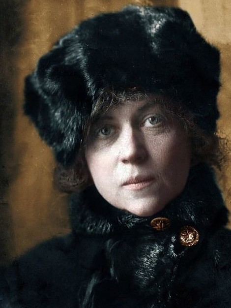 Коллонтай Александра Михайловна, заведующая женотделом ЦК РКП(б), Москва, сентябрь 1922.