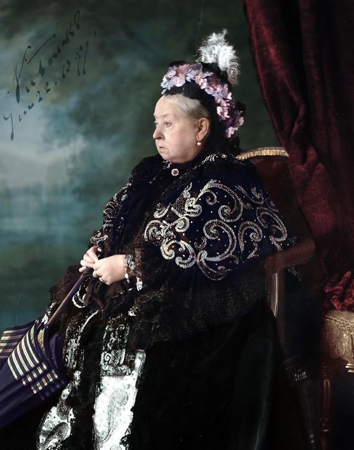 Королева Виктория в 1897 году.