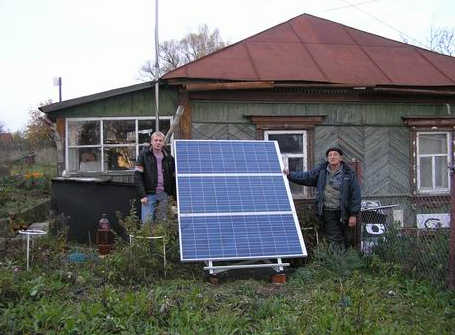 Солнечные батареи плотно вошли в жизнь сельских жителей 