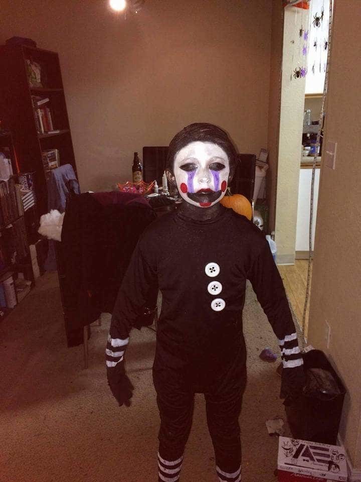 Приз за самый жуткий костюм на Хэллоуин для ребенка