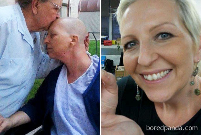 Эта женщина пережила мастэктомию, но 3 года назад она попрощалась с раком!