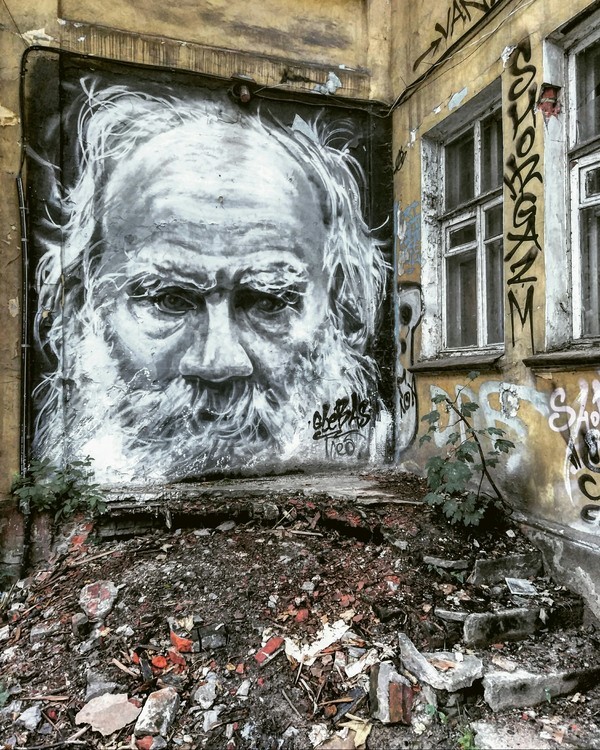 Портрет Льва Толстого 