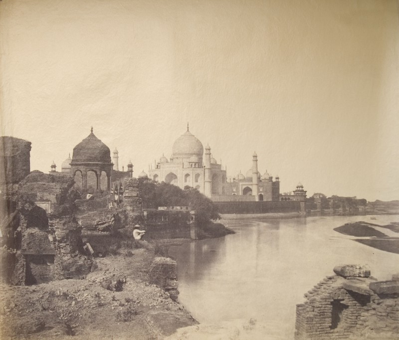 Тадж-Махал. Индия, 1855 год.