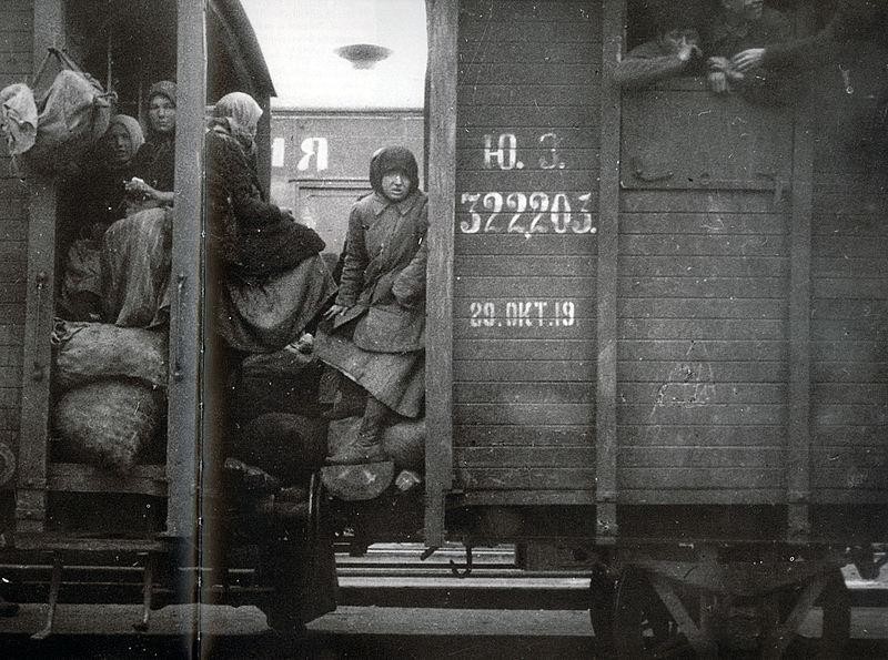 Мешочники. Россия, 1919 год. 