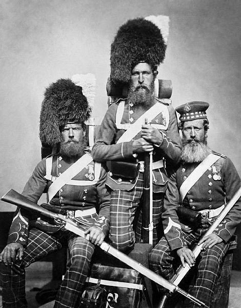 Шотландские солдаты, сражавшиеся в Крымской войне