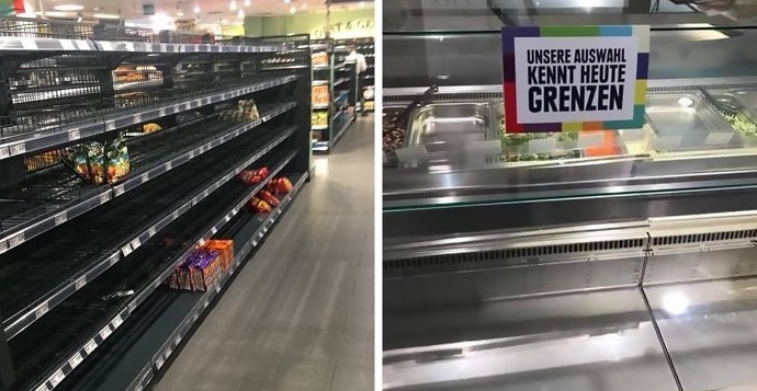 Супермаркет убрал с полок всю иностранную еду, чтобы высказать свое мнение относительно расизма