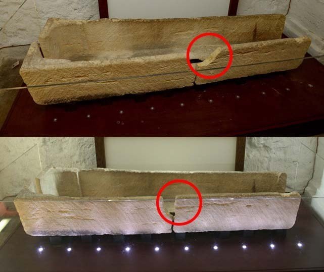 Посетители музея сломали 800-летний гроб, положив в него ребёнка для фото