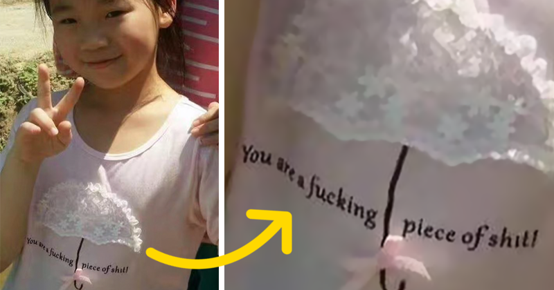 Эти китайцы даже не представляют, что написано на их одежде!