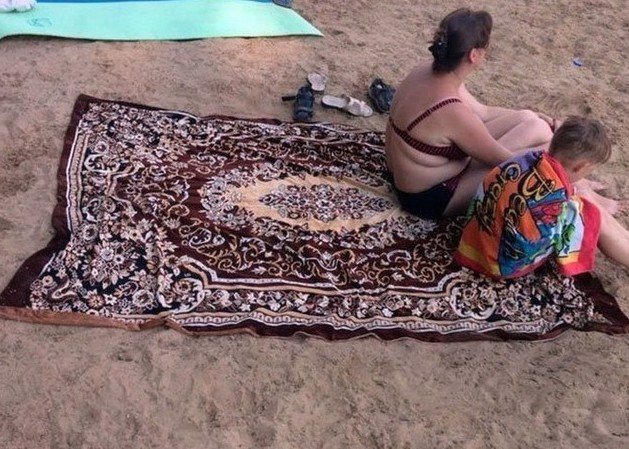Пляжный коврик