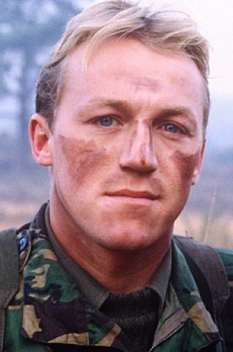 Джером Флинн (Бронн) в сериале "Солдат, солдат" 1991 года 