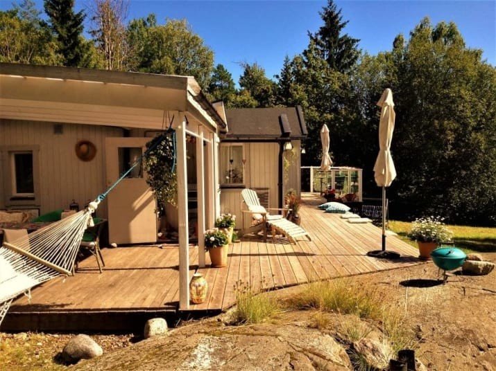 Стокгольм, Швеция. Уютный обустроенный дом с двумя спальнями стоимостью $990 за месяц.