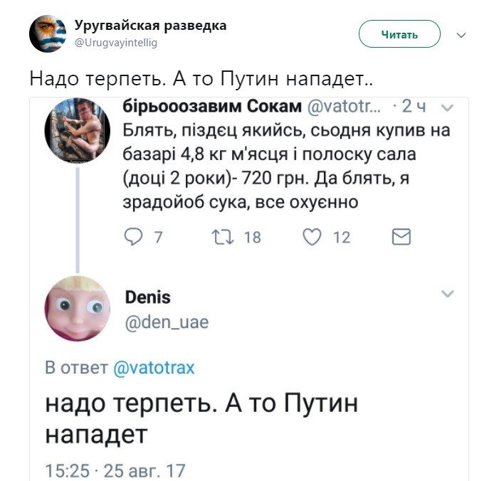 Политические коментарии соцсетей - 202