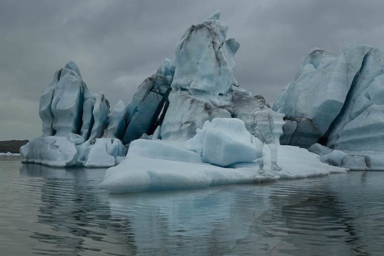 Для съемки второй кампании, осени-зимы 2017, вся команда отправилась к живописным ледникам Исландии