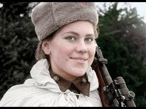 Женщины снайперы Второй мировой войны 