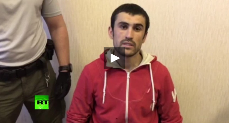 Видео задержания подозреваемых в подготовке терактов в Москве 1 сентября