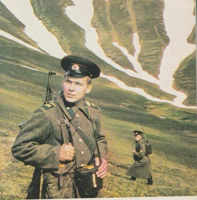 Советские пограничники