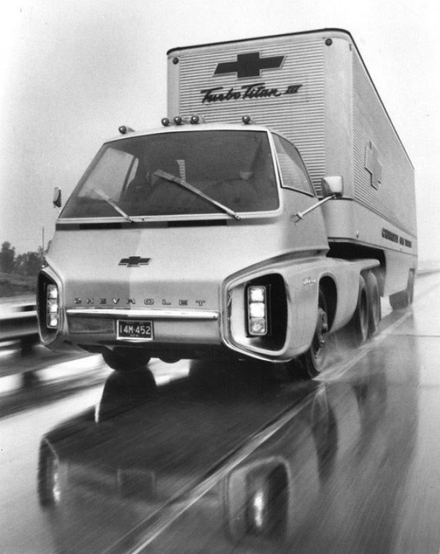 Концепт грузовика от Chevrolet. 1967 год.