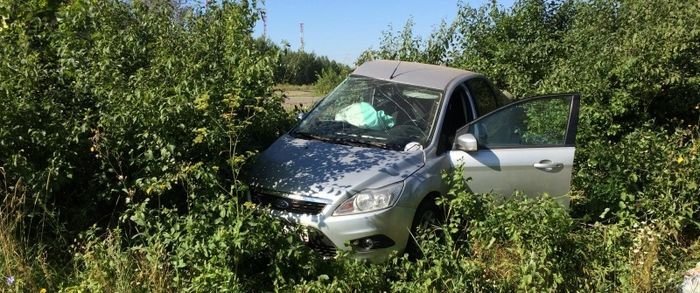 Авария дня. Под Тамбовом столкнулись Форд и Рено