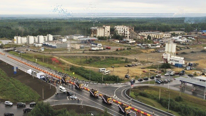 128. Открыто движение по отремонтированному подъезду к Петрозаводску от федеральной трассы «Кола»