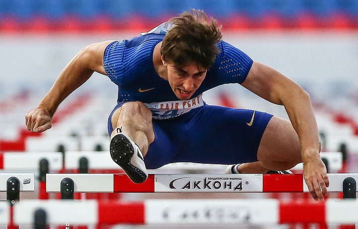 143. Шубенков выиграл забег на 110 м с барьерами на этапе Мирового вызова в Загребе