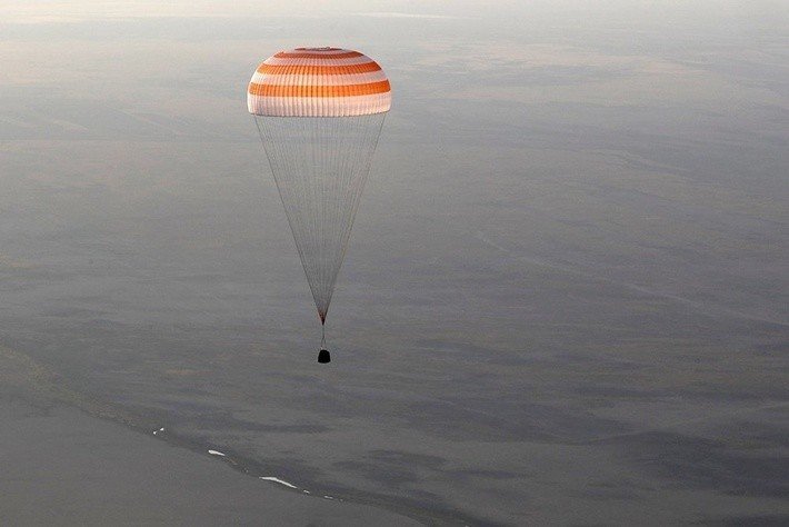 129. Экипаж «Союза МС-04» благополучно вернулся на Землю