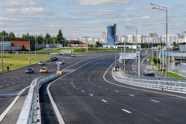 120. В ЮАО Москвы открыта новая эстакада