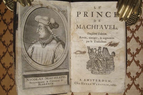 «Государь. Рассуждения о первой декаде Тита Ливия» Никколо Макьявелли первая публикация: 1532, Италия; 1640, Англия.