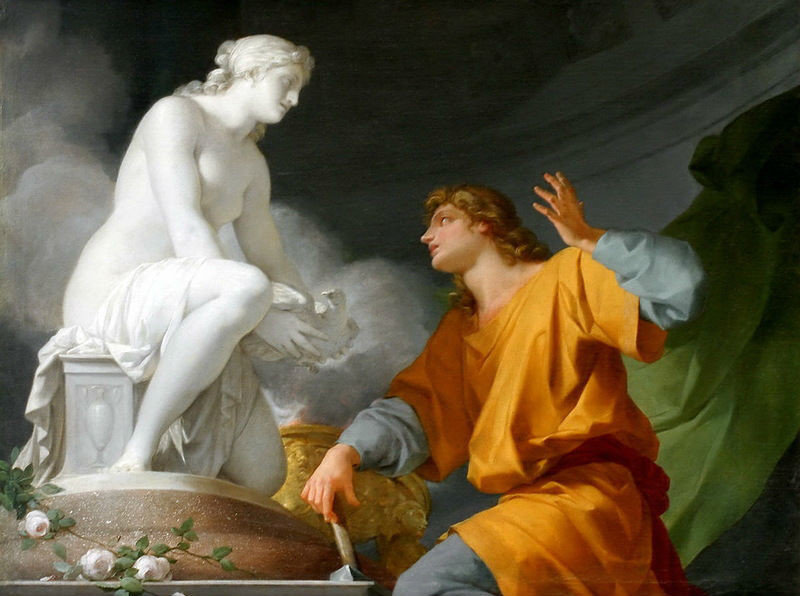 Жан-Батист Реньо - Пигмалион, умоляющий Венеру оживить его статую