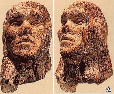 Голова юноши. Неизвестный скульптор. Дольни-Вестонице, ок. 20 000 лет до н.э.