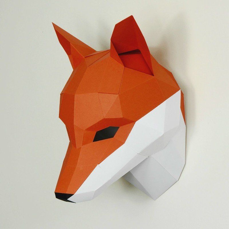 Крутые 3D маски для мероприятий от Steve Wintercroft
