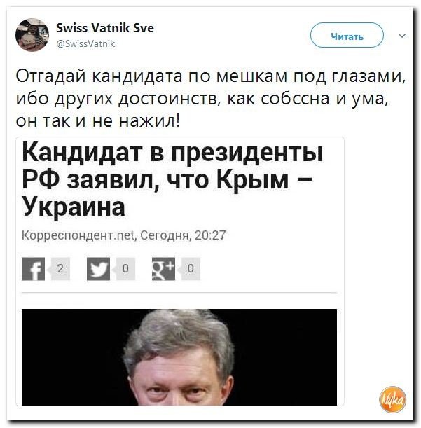 Политические коментарии соцсетей - 213