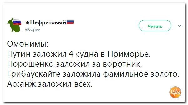 Политические коментарии соцсетей - 214