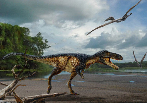 Timurlengia euotica - тираннозавр, размером с лошадь.