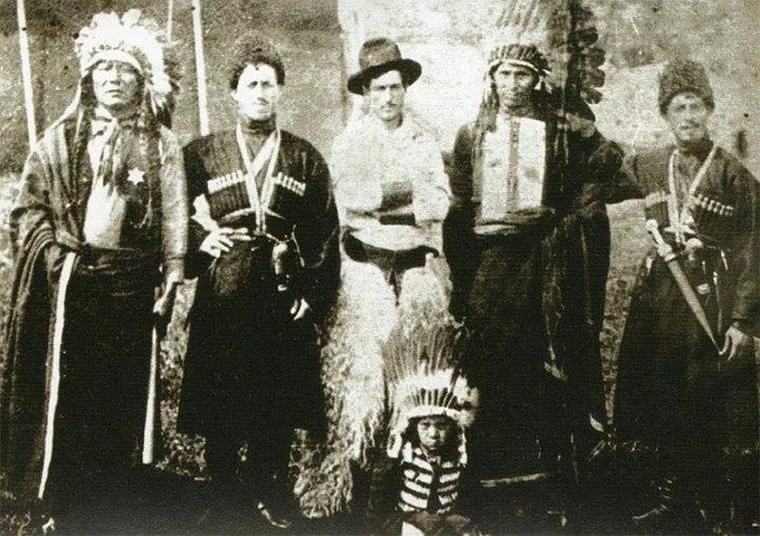 Казаки - друзья индейцев 