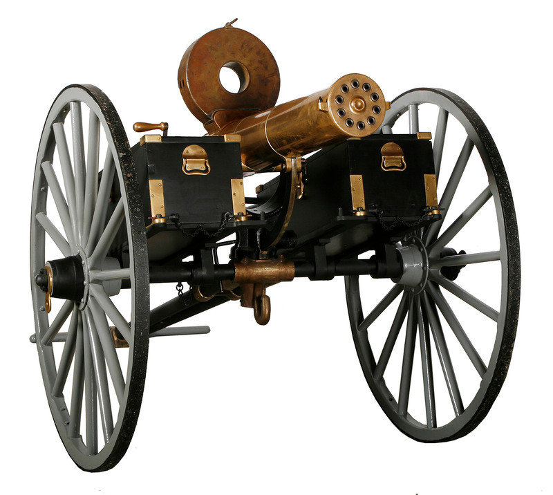 Пулемет Гатлинга: первая карусель смерти