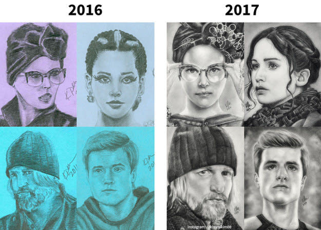 "Слева - 2016-1 год, справа - 2017-й"