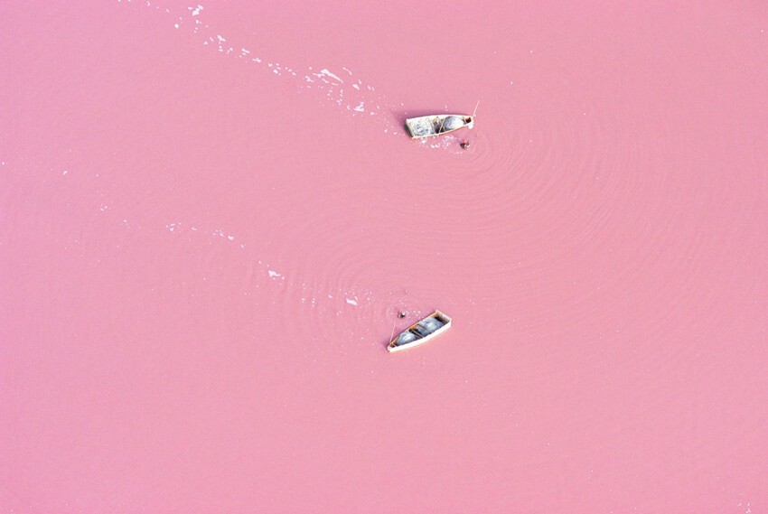 4. Розовое озеро Хиллиер на юго-западе Австралии