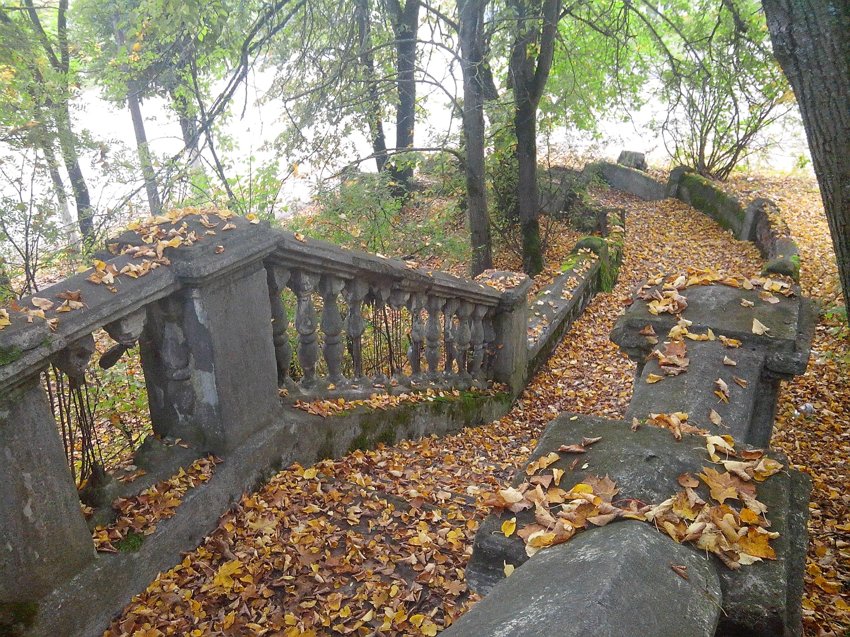 Лестница в Пушкинских горах