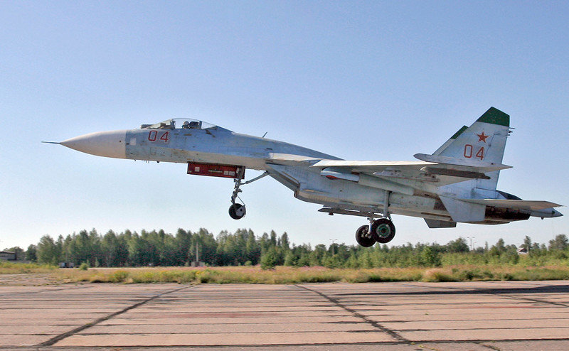 США засекретили «катастрофу российского Су-27» на испытаниях в Неваде