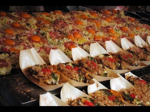 Путешествие по Японии-Японская уличная еда 