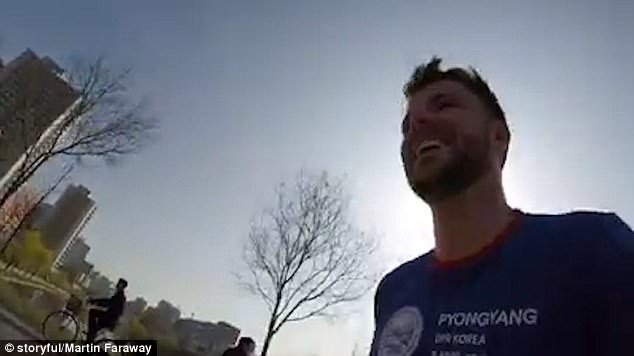 Ирландец пробежал марафон в Пхеньяне и выложил видео