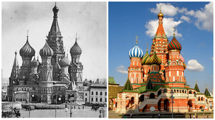 Москва тогда и сейчас