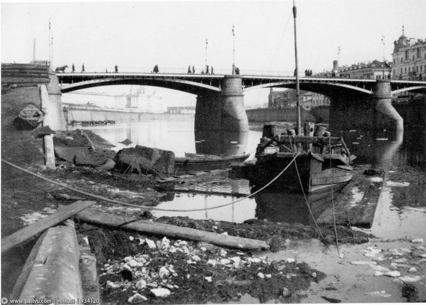 Москворецкий Мост. Фото 1926 года
